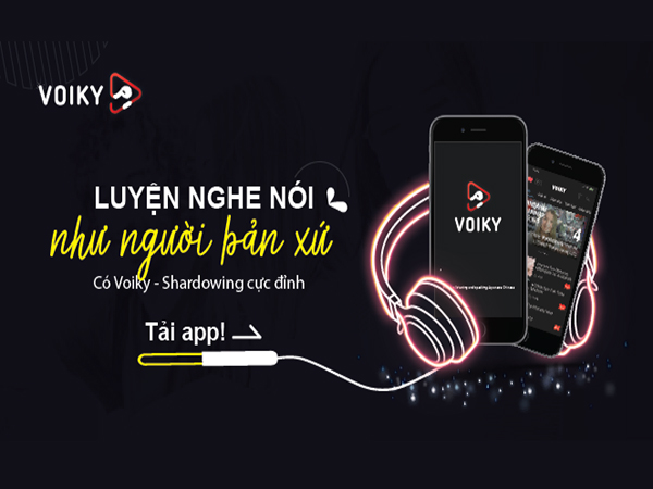 Voiky - ứng dụng luyện nghe tiếng Nhật giao tiếp như người bản xứ