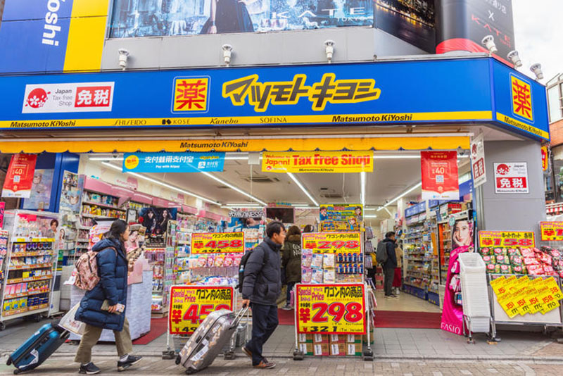 Matsumoto Kiyoshi là một trong những chuỗi Drugstore lớn nhất tại Nhật Bản.