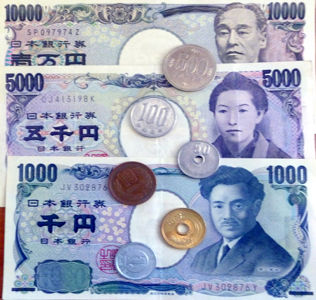 Tiền tệ đang lưu hành tại Nhật Bản